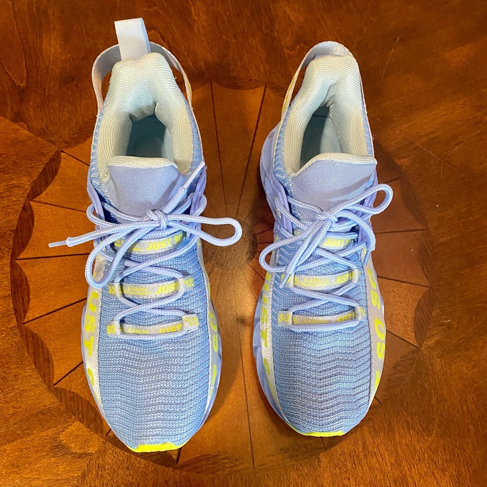Just So So Baby Blue Running Shoes Size 7.5/8